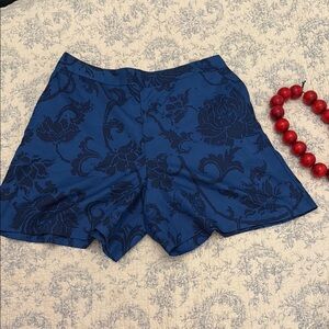 Banana Republic High Waist Blue and Black Shorts